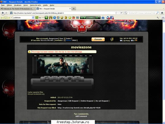 un tracker special pt filme